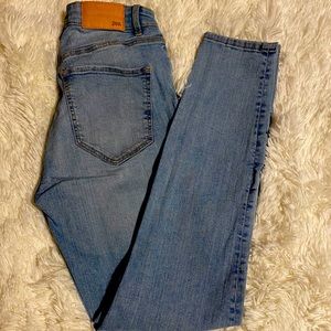 Zara high waist skinny jeans